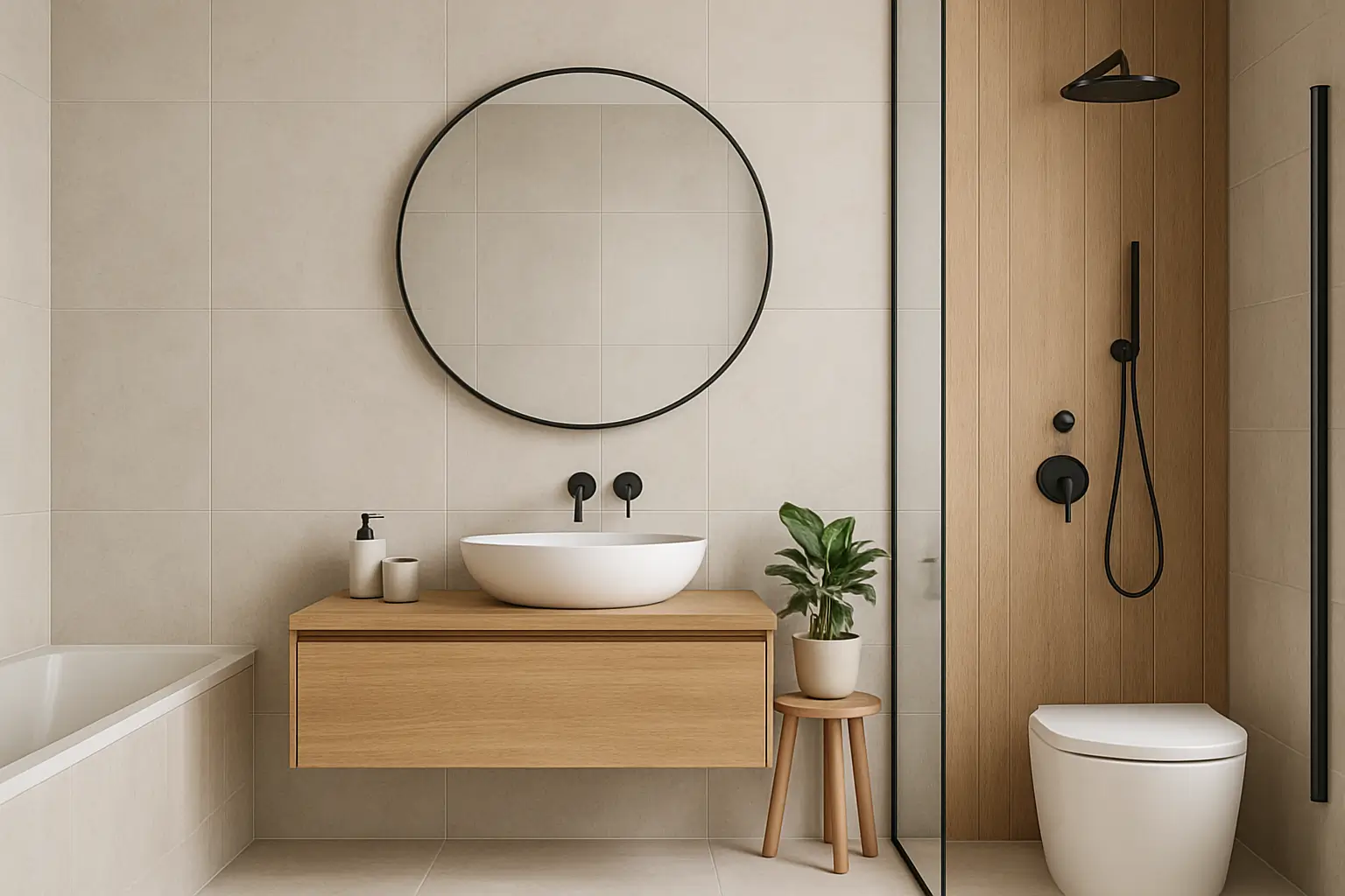 Como decorar banheiros modernos: Harmonia, funcionalidade e estilo