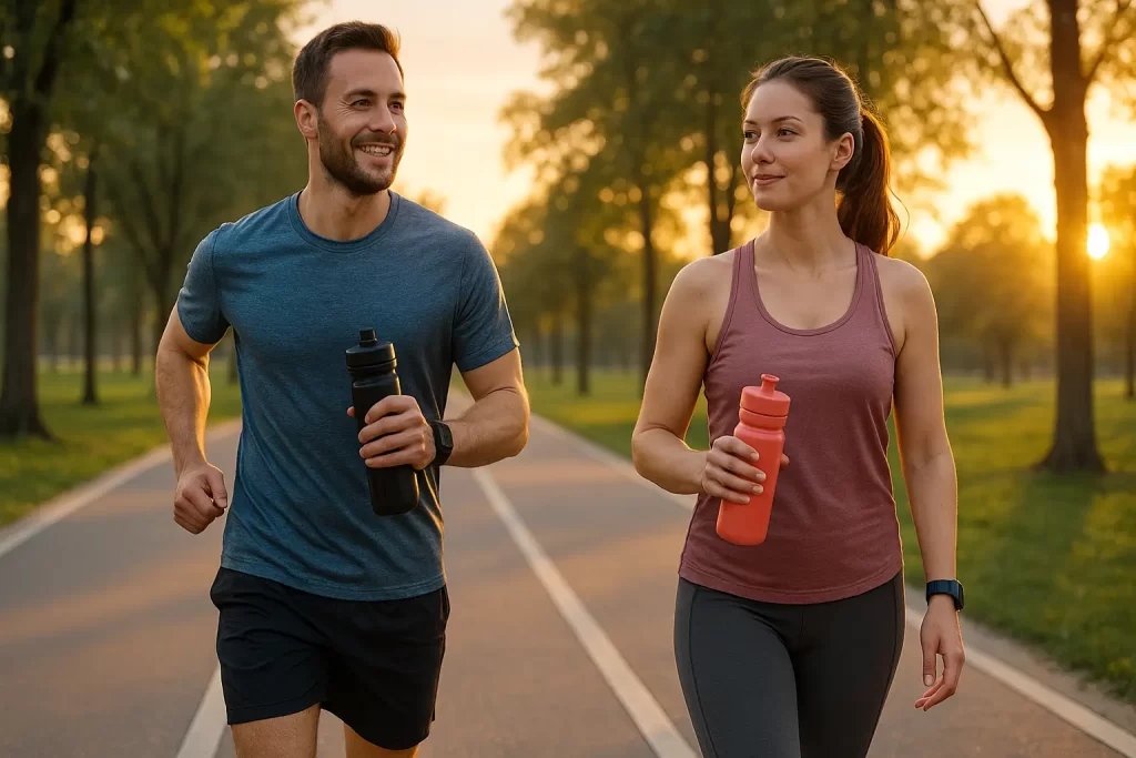 Como combinar corrida e caminhada para emagrecer de forma saudável