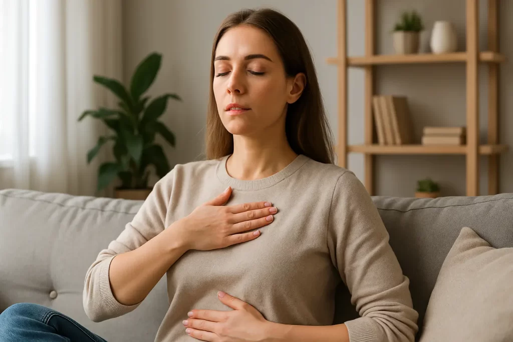 Técnicas de respiração simples para aliviar o estresse em minutos