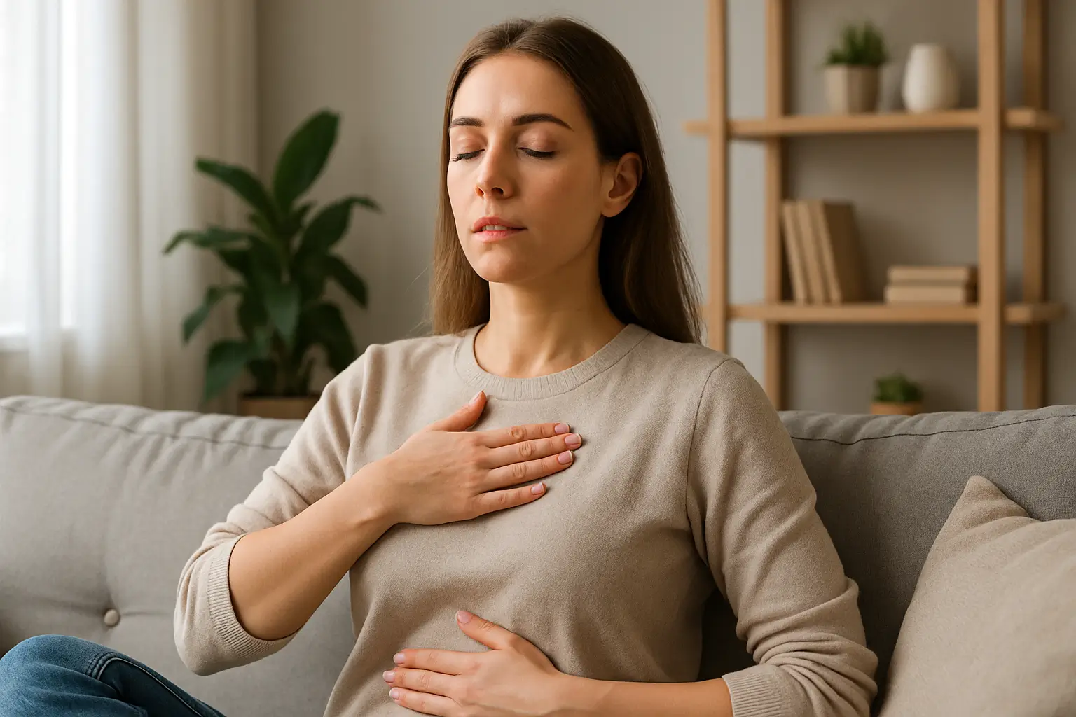 Técnicas de respiração simples para aliviar o estresse em minutos