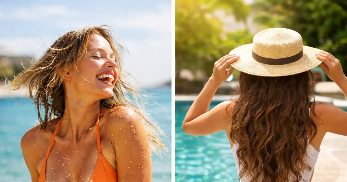 O maior erro que resseca o cabelo no verão